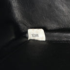 Chanel Shoulder Bag Quilted Diana Flap Fringe Black Lambskin Sringe Small Chain — view 5