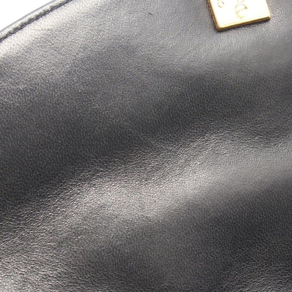 Chanel Shoulder Bag Quilted Diana Flap Black Lambskin Chain — view 7
