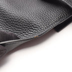 Hermes Waist Bag Dogon Pouch Black Leather — view 7