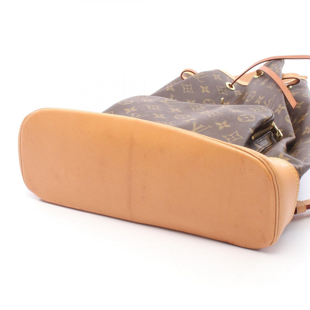 Louis Vuitton Backpack Montsouris GM Canvas Leather — view 8