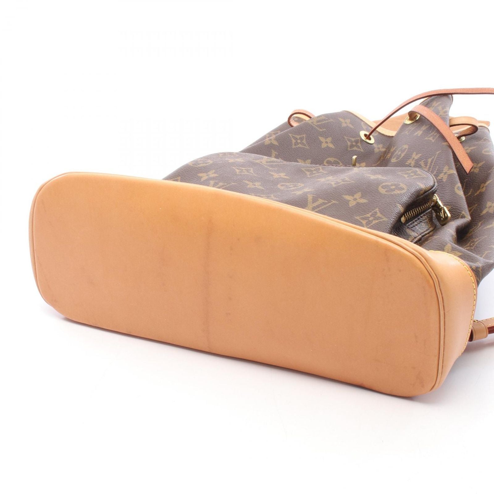 Louis Vuitton Backpack Montsouris GM Canvas Leather — view 8