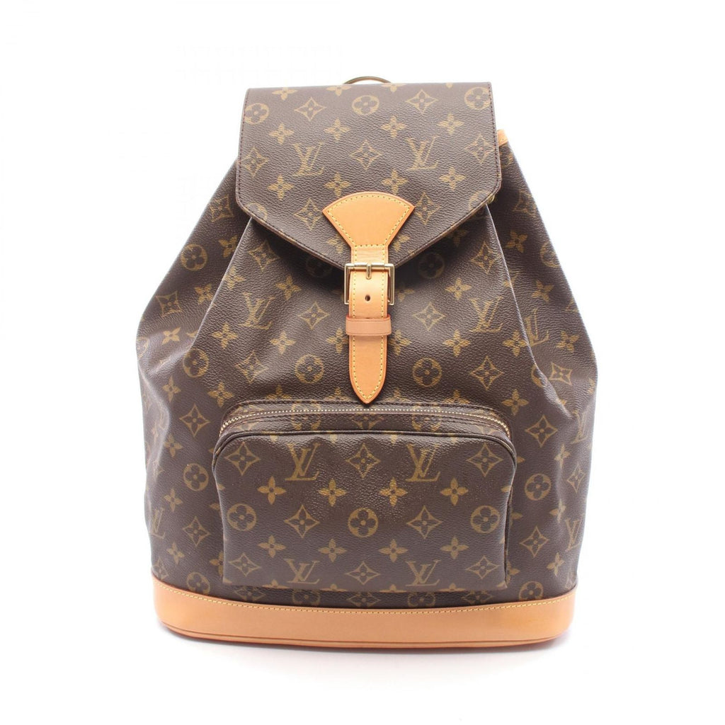 Louis Vuitton Backpack Montsouris GM Canvas Leather