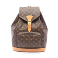 Louis Vuitton Backpack Montsouris GM Canvas Leather