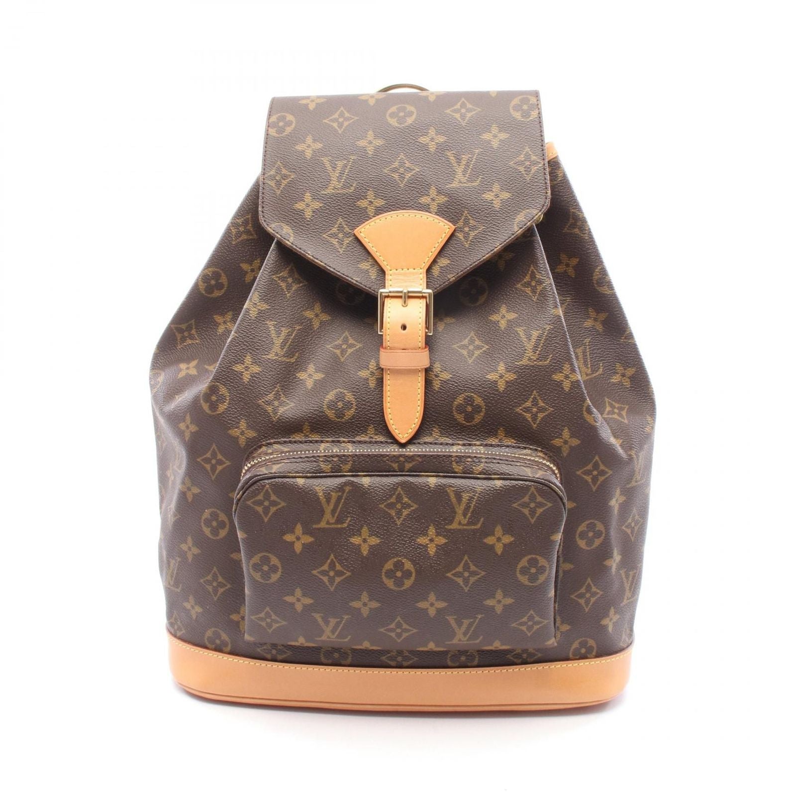 Louis Vuitton Backpack Montsouris GM Canvas Leather