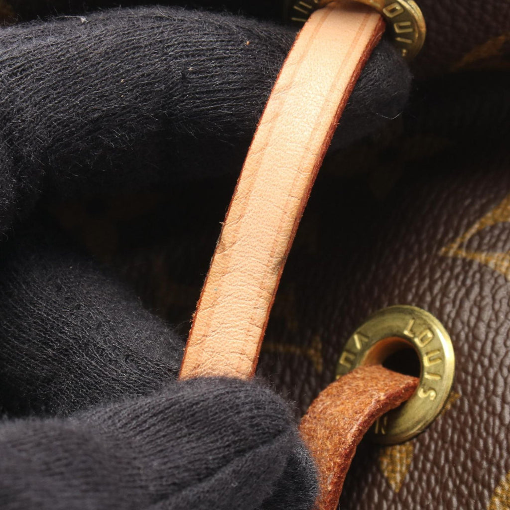 Louis Vuitton Backpack Montsouris GM Canvas Leather — view 6