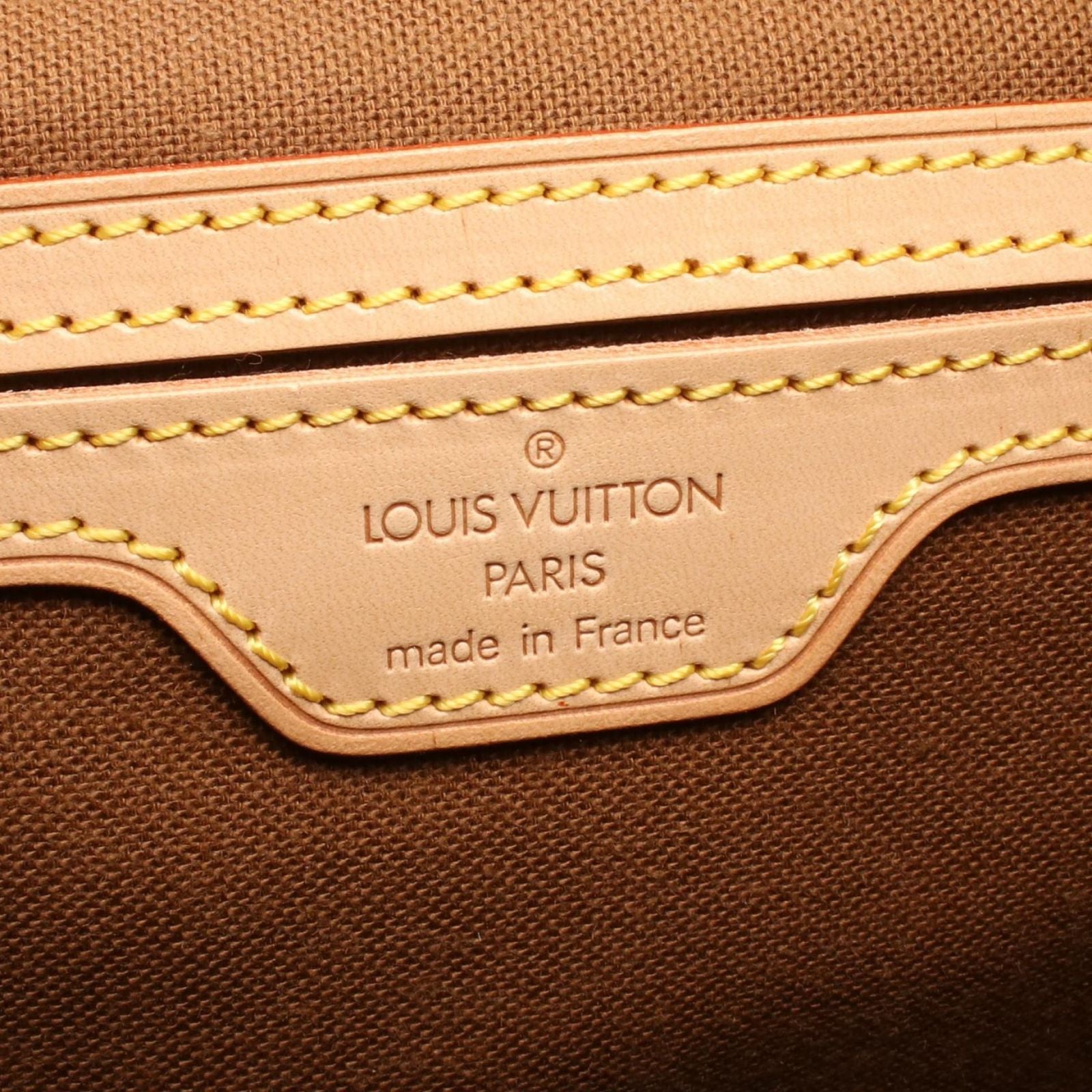 Louis Vuitton Backpack Montsouris GM Canvas Leather — view 4