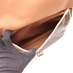 Louis Vuitton Shoulder Bag Saumur 30 Canvas Leather — view 3