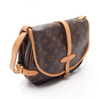 Louis Vuitton Shoulder Bag Saumur 30 Canvas Leather — view 2