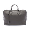 Hermes Boston Bag Plume 45 Graphite Leather