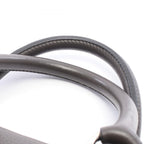 Hermes Boston Bag Plume 45 Graphite Leather — view 6