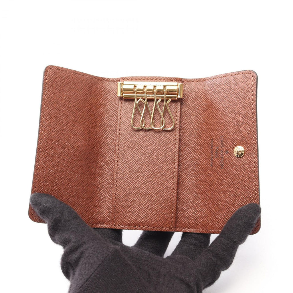 Louis Vuitton Key Case Multicles 4 Quadruple Strand Canvas Key Holder — view 3