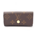Louis Vuitton Key Case Multicles 4 Quadruple Strand Canvas Key Holder