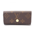 Louis Vuitton Key Case Multicles 4 Quadruple Strand Canvas Key Holder
