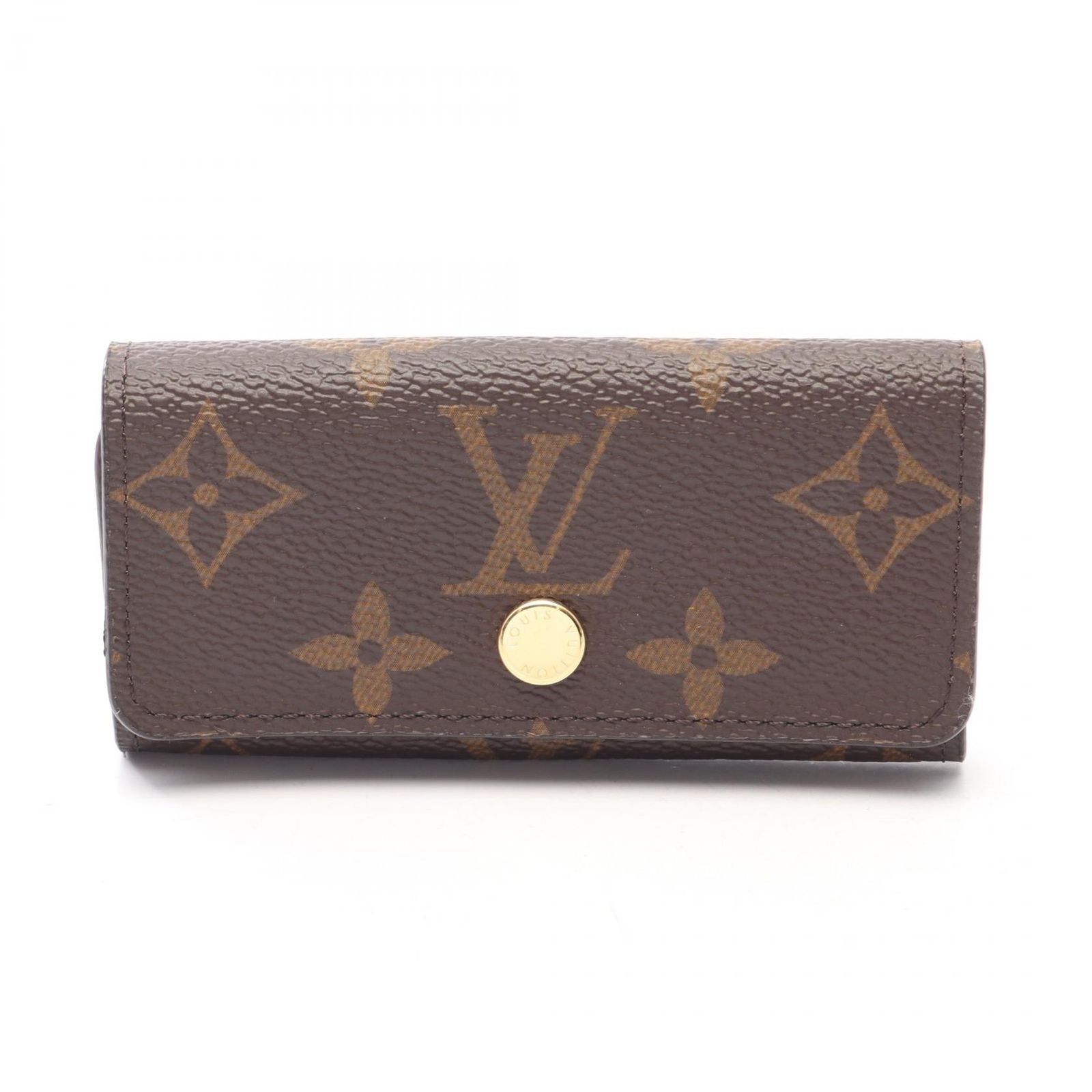 Louis Vuitton Key Case Multicles 4 Quadruple Strand Canvas Key Holder