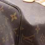 Louis Vuitton Tote Neverfull MM Canvas Leather — view 8