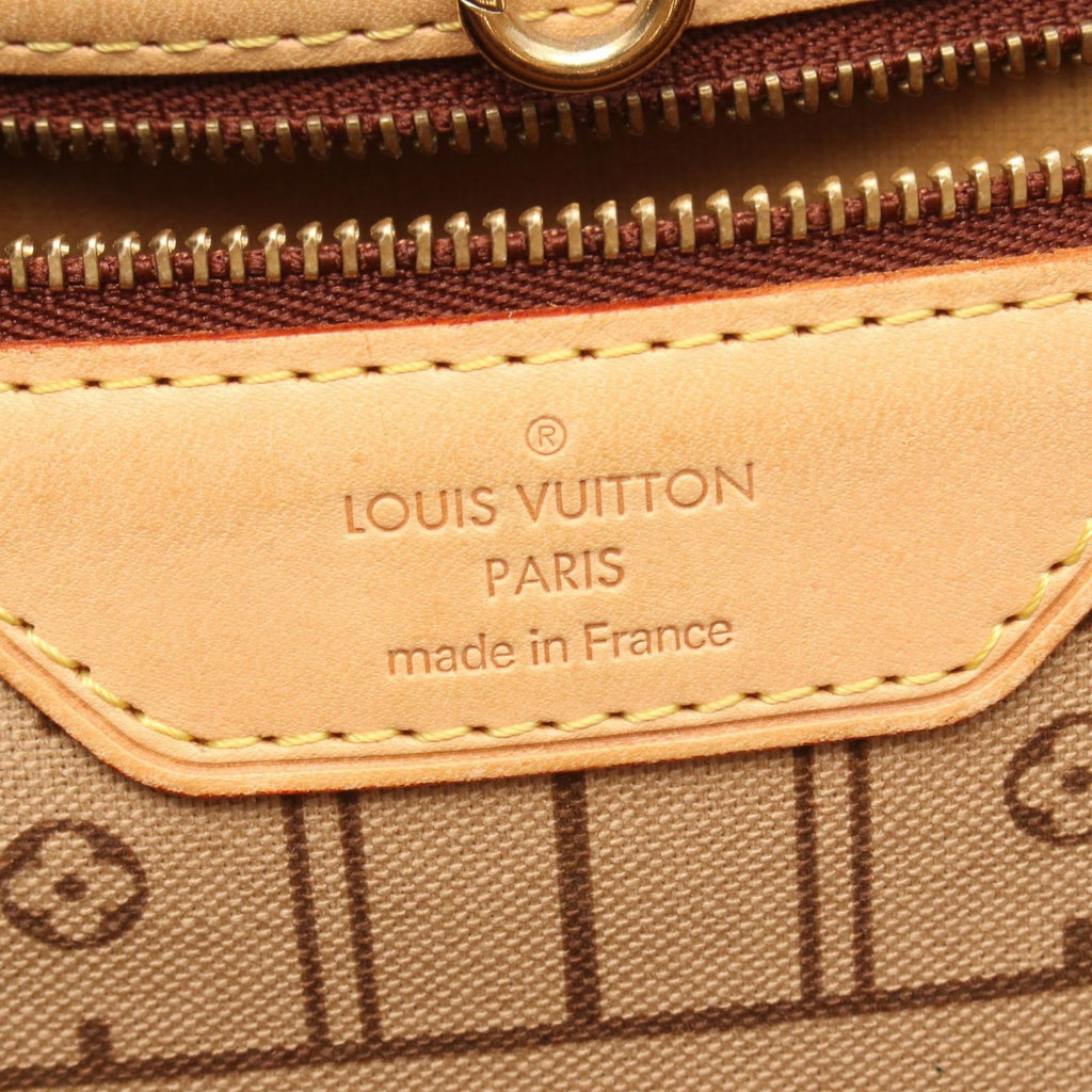 Louis Vuitton Tote Neverfull MM Canvas Leather — view 4