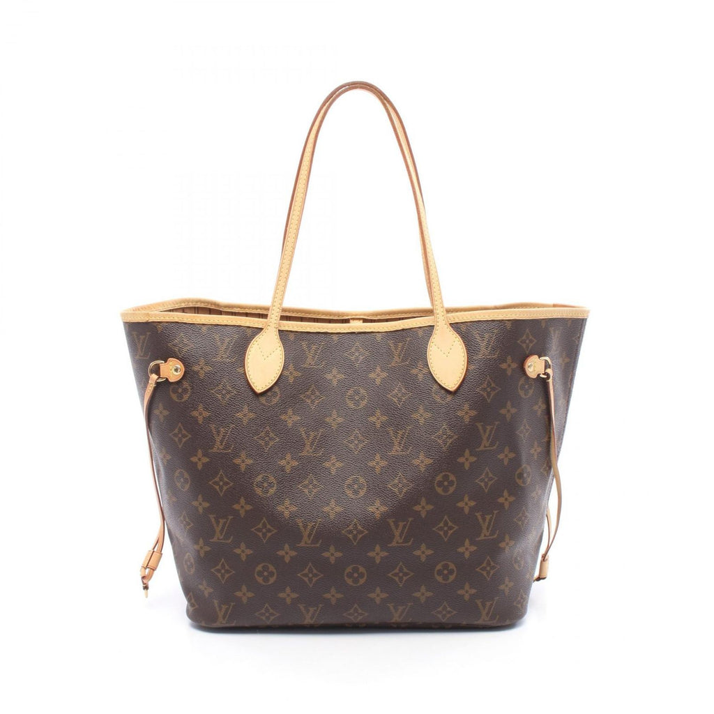 Louis Vuitton Tote Neverfull MM Canvas Leather
