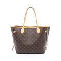 Louis Vuitton Tote Neverfull MM Canvas Leather