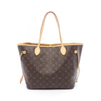 Louis Vuitton Tote Neverfull MM Canvas Leather