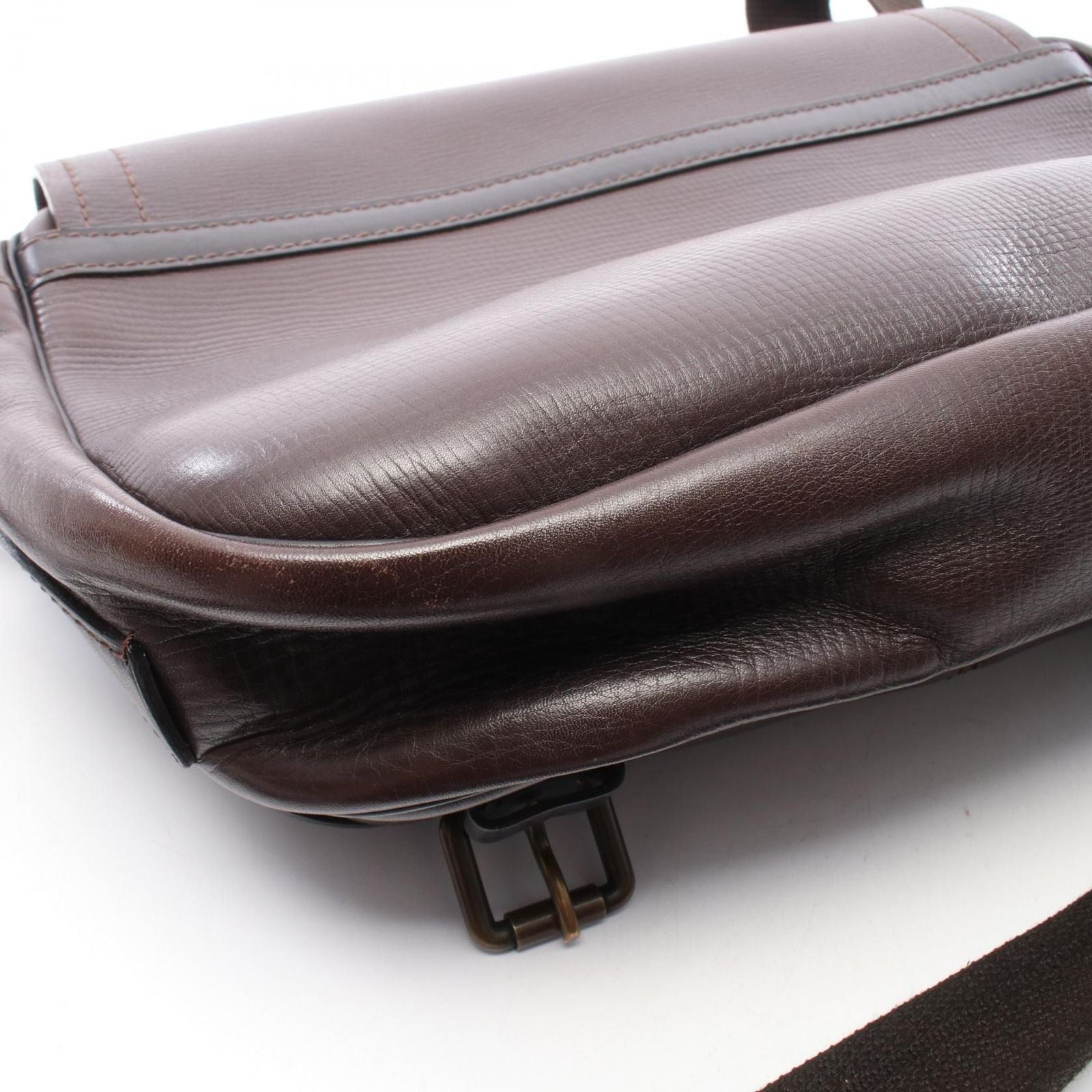 Louis Vuitton Shoulder Bag Li Porter Cafe Leather — view 8