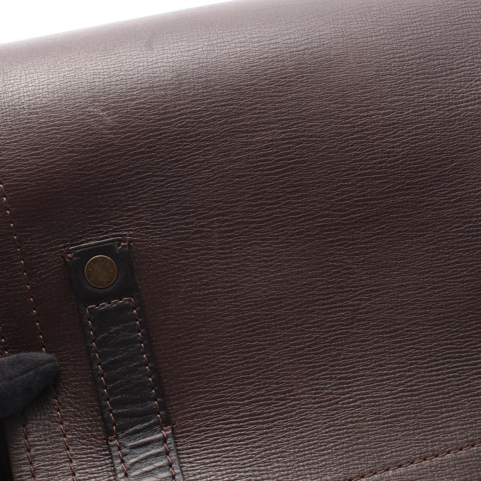 Louis Vuitton Shoulder Bag Li Porter Cafe Leather — view 7