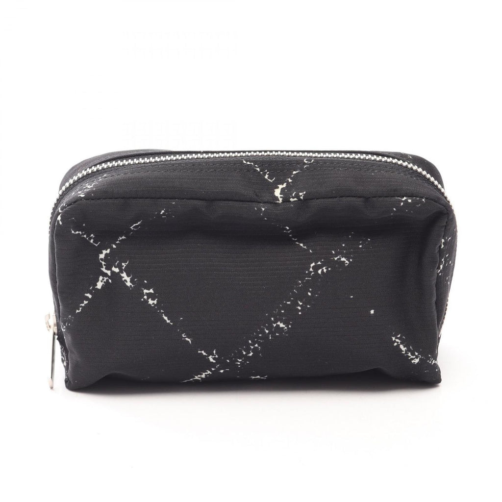 Chanel Pouch Vintage Travel Line Black Nylon
