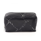 Chanel Pouch Vintage Travel Line Black Nylon