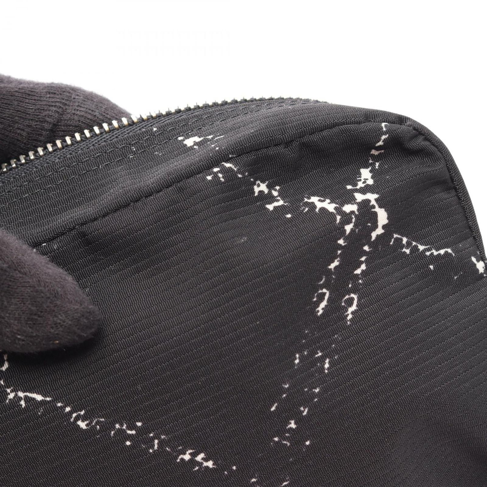Chanel Pouch Vintage Travel Line Black Nylon — view 6