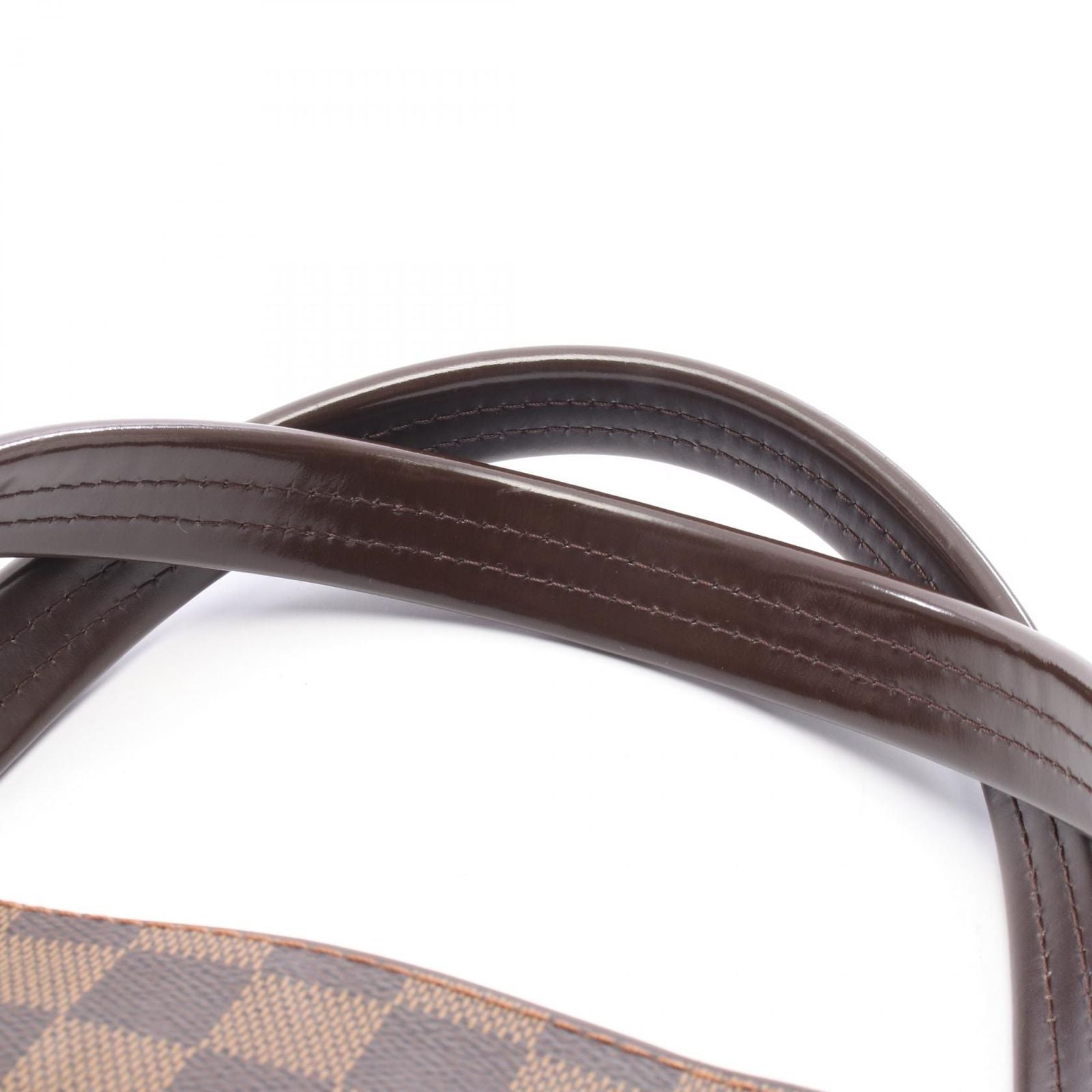 Louis Vuitton Handbag Greet Canvas Leather — view 8
