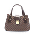 Louis Vuitton Handbag Greet Canvas Leather