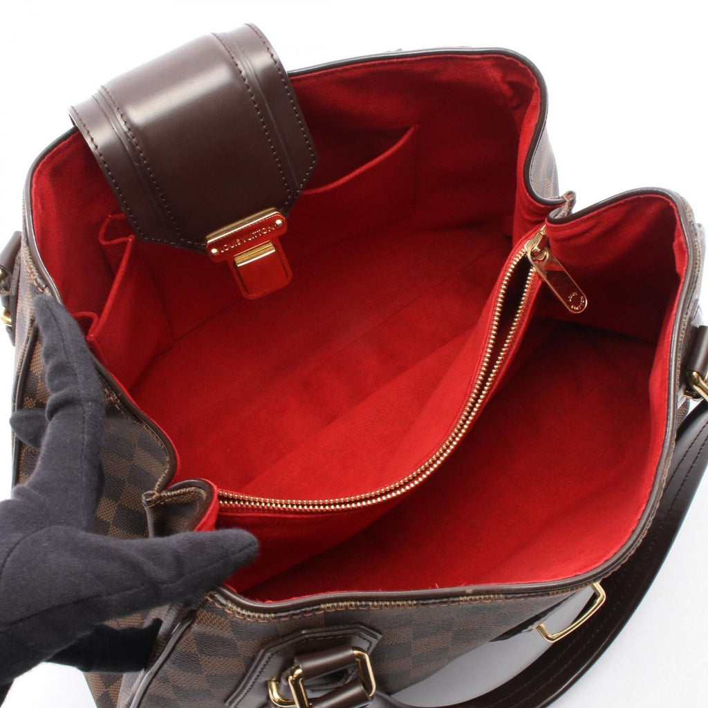 Louis Vuitton Handbag Greet Canvas Leather — view 3