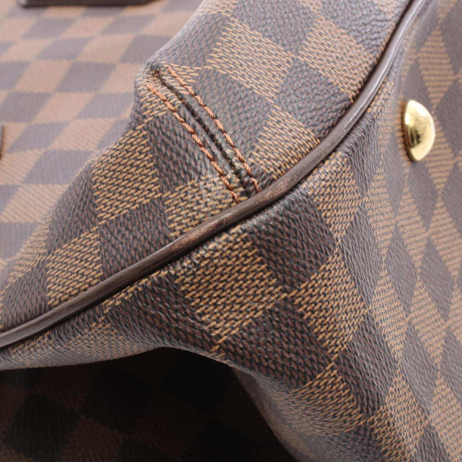 Louis Vuitton Handbag Greet Canvas Leather — view 6
