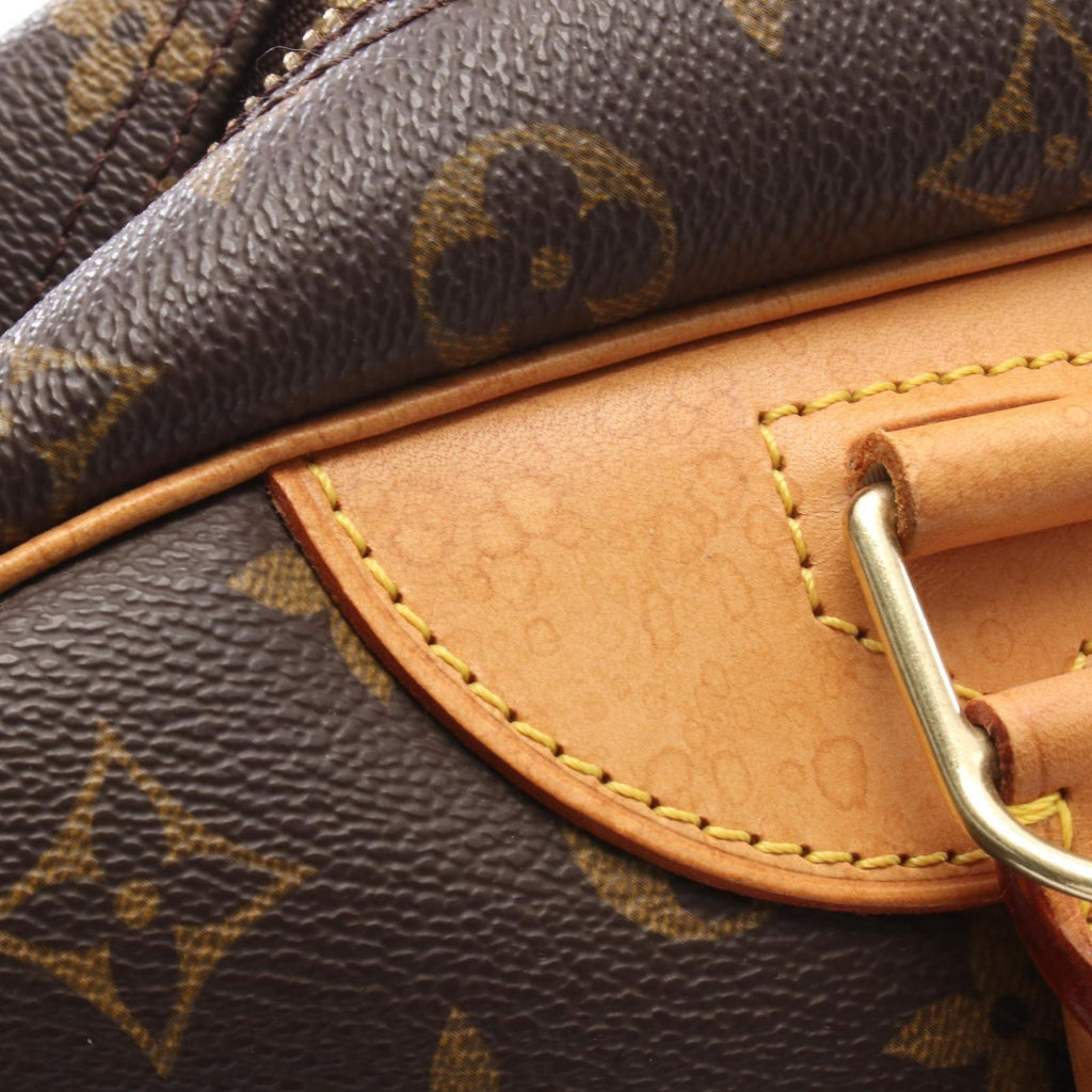 Louis Vuitton Handbag Deauville Bowling Vanity Canvas Leather — view 8