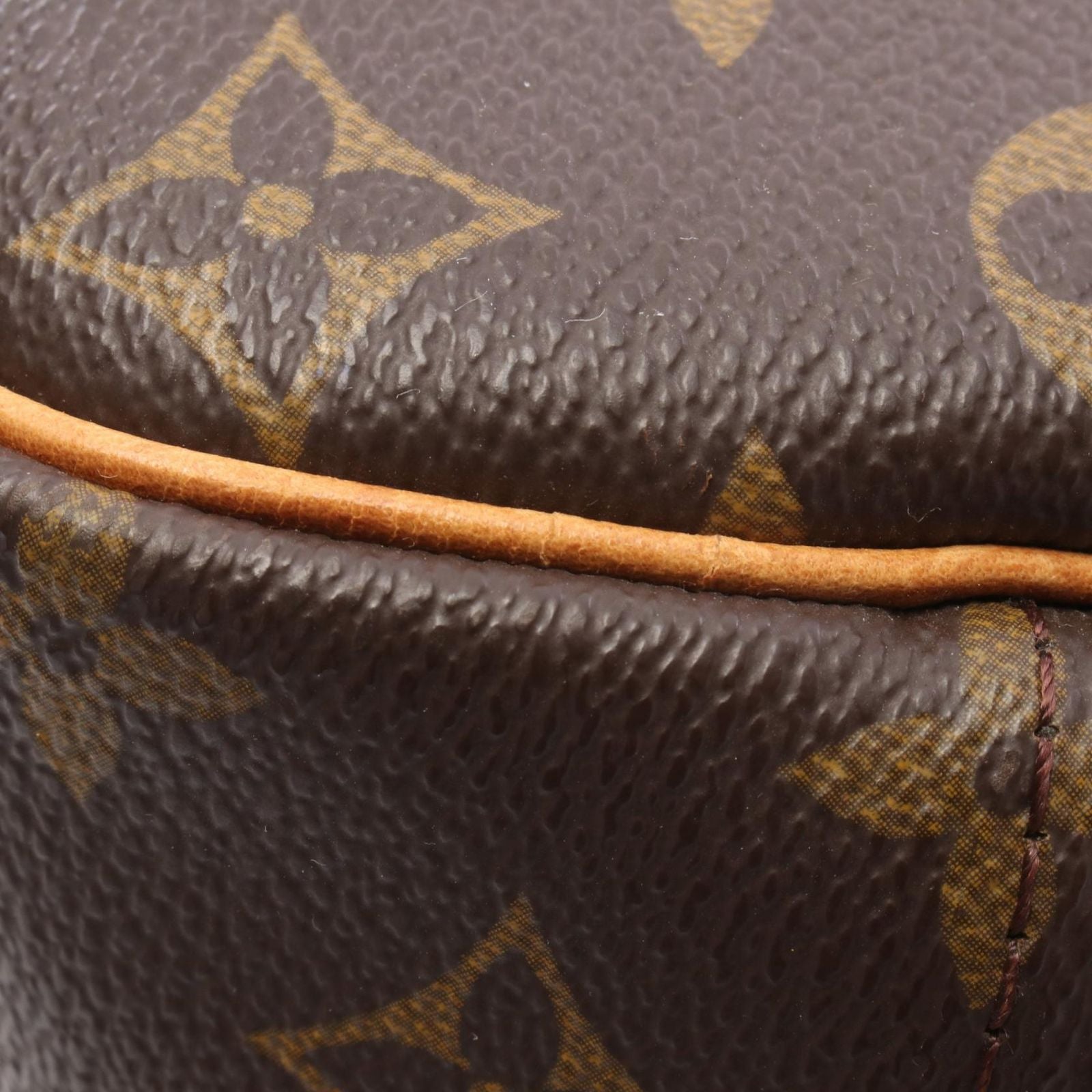 Louis Vuitton Handbag Deauville Bowling Vanity Canvas Leather — view 7