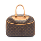 Louis Vuitton Handbag Deauville Bowling Vanity Canvas Leather