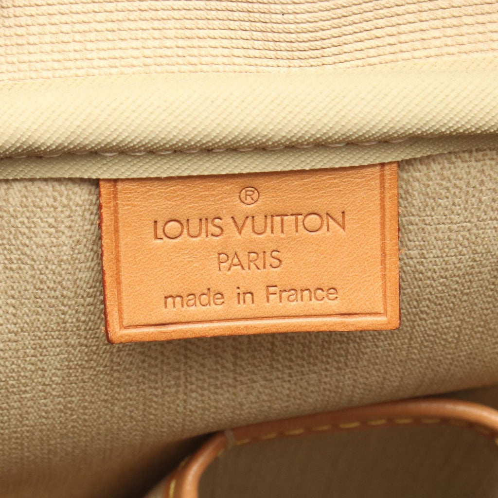 Louis Vuitton Handbag Deauville Bowling Vanity Canvas Leather — view 4
