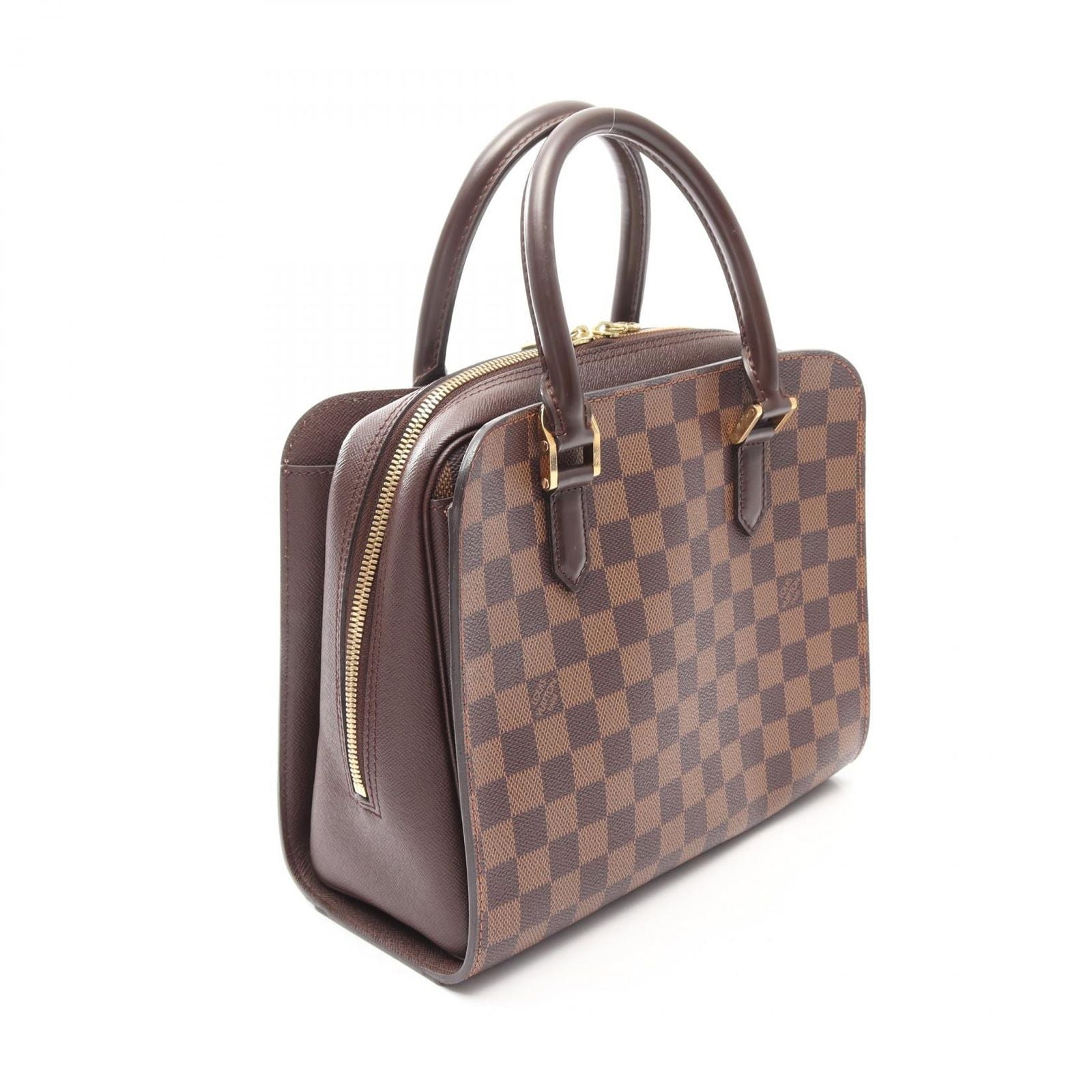 Louis Vuitton Handbag Triana Canvas Leather — view 2