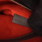 Louis Vuitton Handbag Triana Canvas Leather — view 5