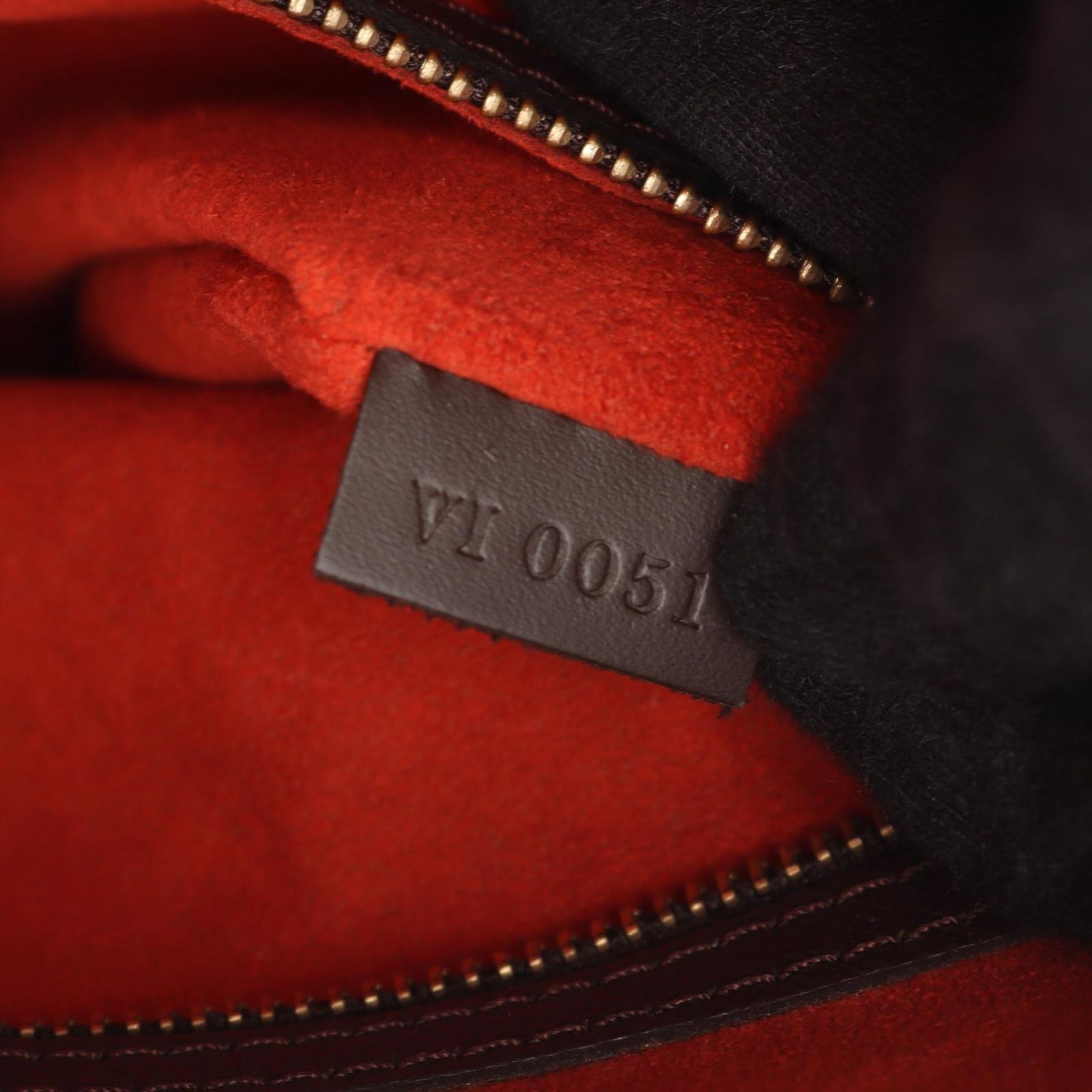 Louis Vuitton Handbag Triana Canvas Leather — view 5