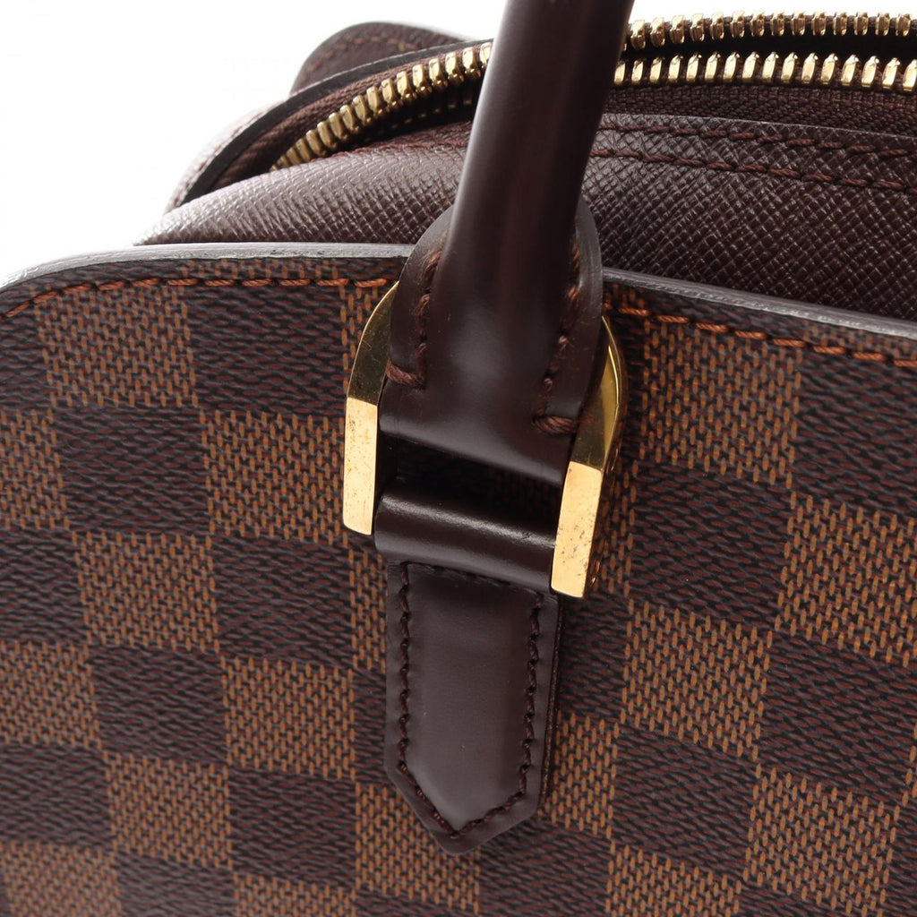 Louis Vuitton Handbag Triana Canvas Leather — view 9