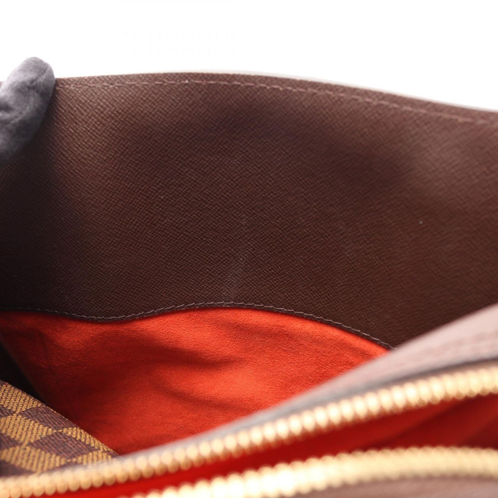 Louis Vuitton Handbag Triana Canvas Leather — view 7