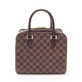 Louis Vuitton Handbag Triana Canvas Leather