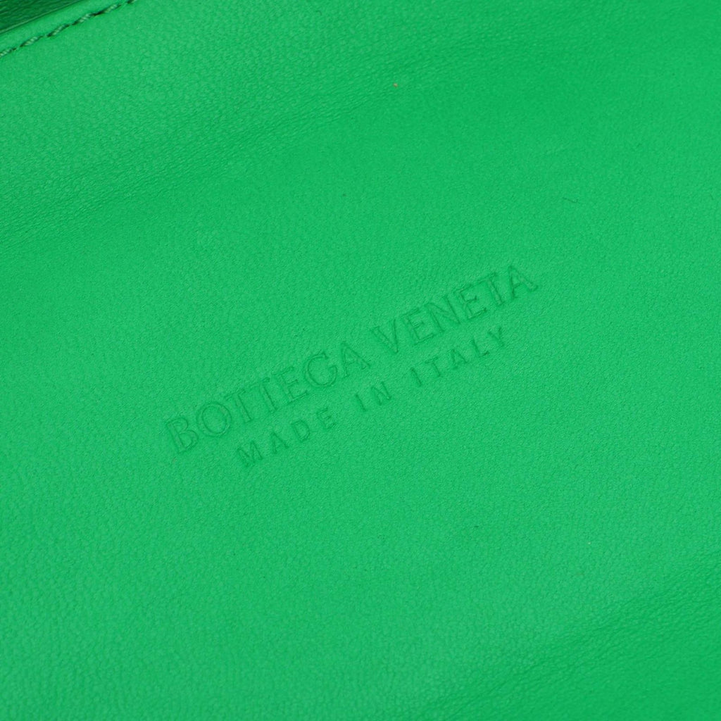 Bottega Veneta Handbag Arco Small Maxi Intrecciato Green Leather Tote — view 4
