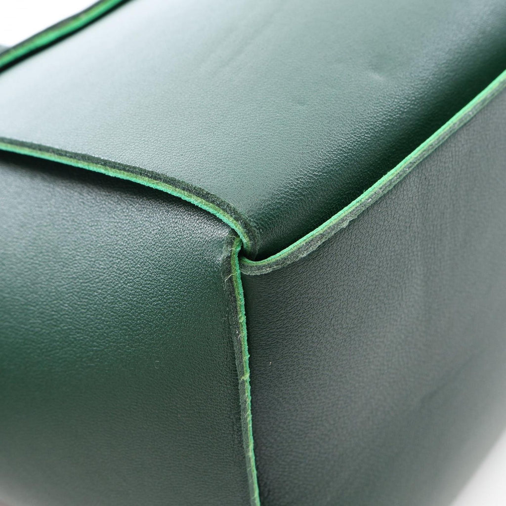 Bottega Veneta Handbag Arco Small Maxi Intrecciato Green Leather Tote — view 5