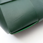 Bottega Veneta Handbag Arco Small Maxi Intrecciato Green Leather Tote — view 7