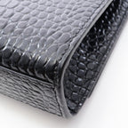 Saint Laurent Paris Shoulder Bag Kate Monogram Croco — view 5