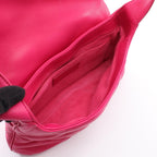 Saint Laurent Paris Shoulder Bag Fuchsia Pink Leather le 57 Hobo — view 3