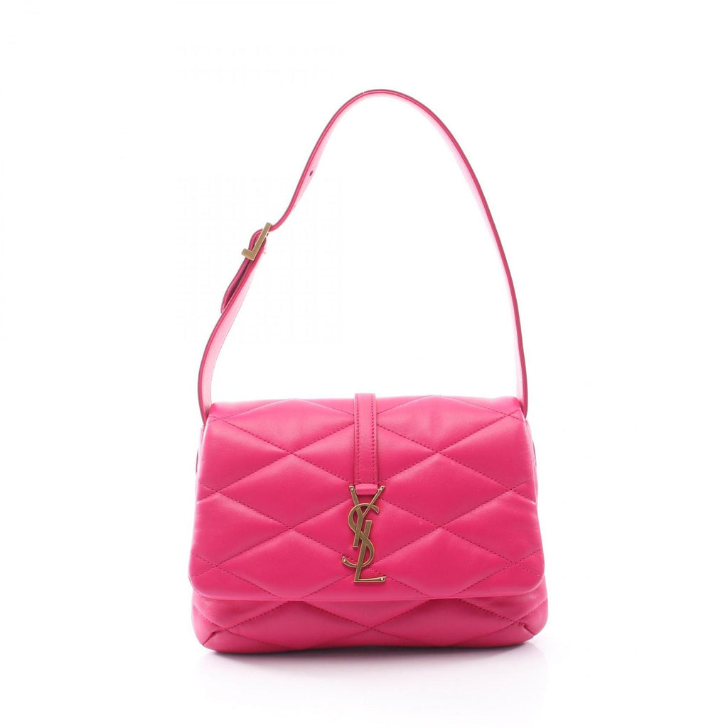 Saint Laurent Paris Shoulder Bag Fuchsia Pink Leather le 57 Hobo