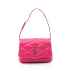 Saint Laurent Paris Shoulder Bag Fuchsia Pink Leather le 57 Hobo