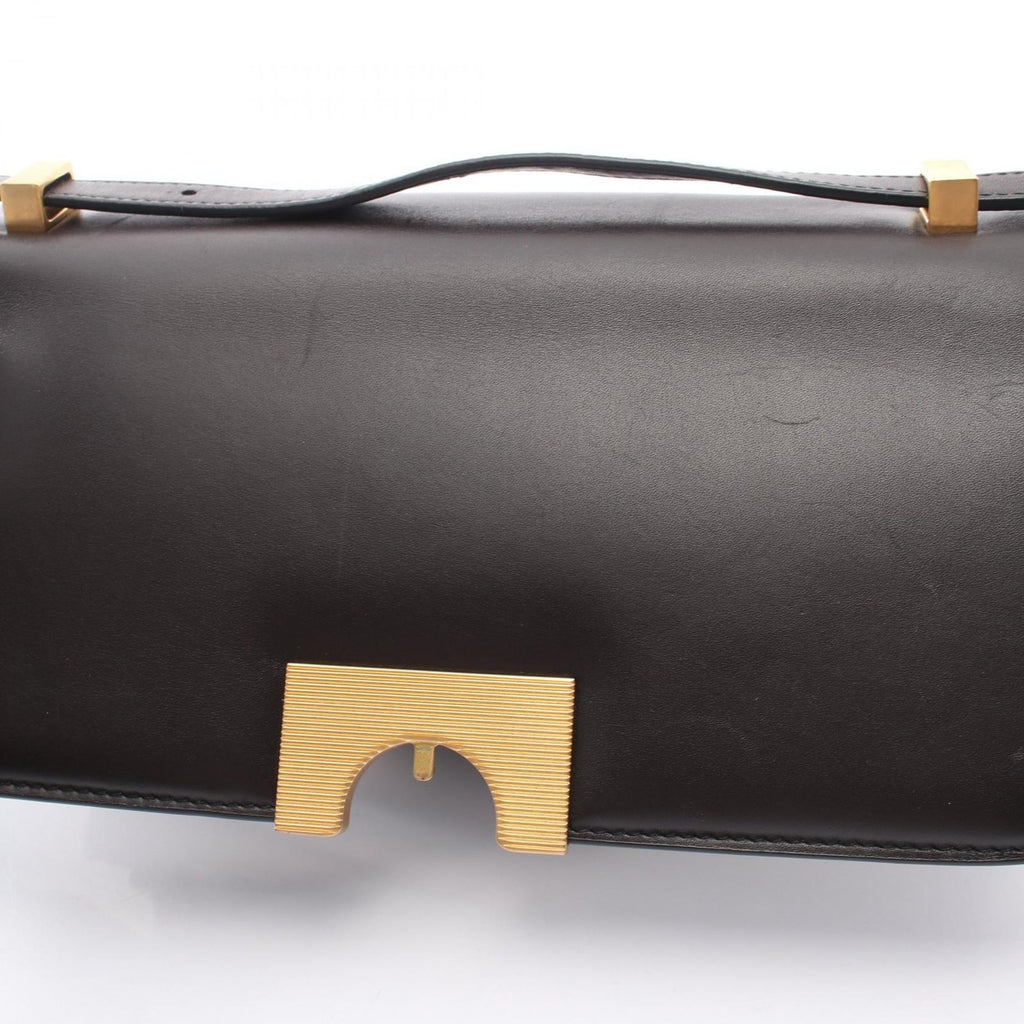 Bottega Veneta Shoulder Bag the Classic Dark Brown Leather Small Ronde — view 6